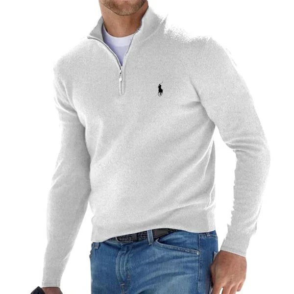 Jersey Informal de Punto para Hombre
