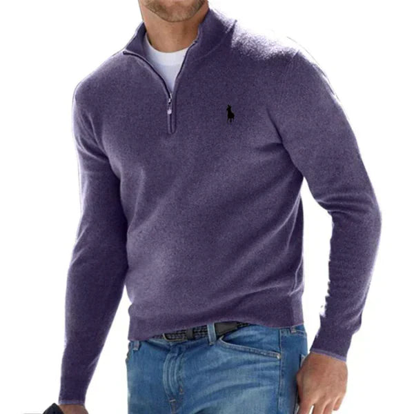 Jersey Informal de Punto para Hombre