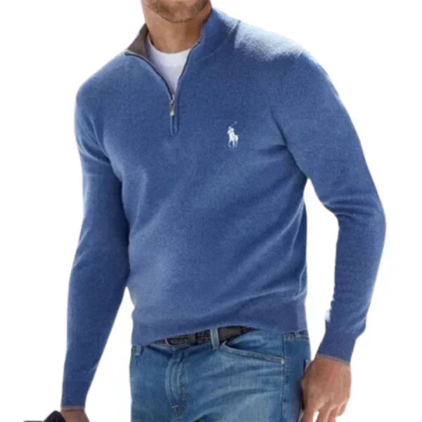 Jersey Informal de Punto para Hombre